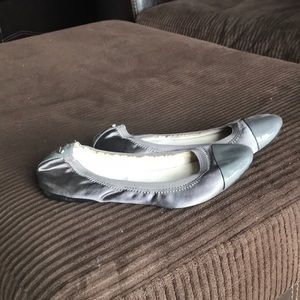Gray Calvin Klein flats
